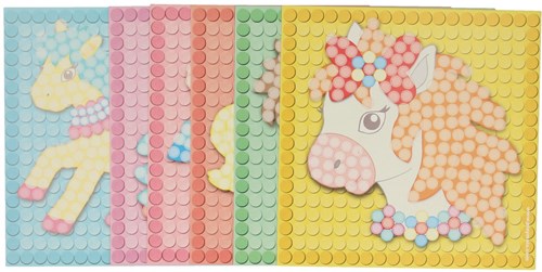 PlayMais Mosaik Bastelkarten Set - 24 Stück - kreative Karten-2