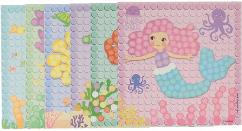PlayMais Mosaik Bastelkarten Set - 24 Stück - kreative Karten-3