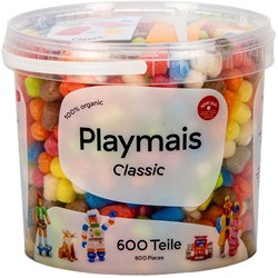 PlayMais Bastelset Eimer mit über 600 bunten Spielzeugteilen