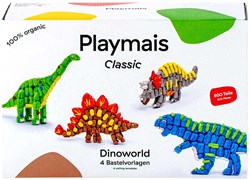 PlayMais Bastelset Dinoworld - 800 Teile kreatives Spielzeug