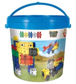 Clics Bauset 10-in-1 - nachhaltiges Konstruktionsspielzeug für Kinder