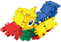 Clics Bausteine 8-in-1 Eimer - nachhaltiges Konstruktionsspielzeug 160 Teile-3