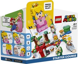 LEGO Super Mario - Peach Starterset interaktives Bauspielzeug 71403