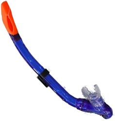 Shallow Snorkel Splash JR.Silicone+klep Bl.Shall