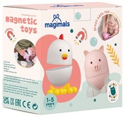 Clics magnetisches Spielzeug Magimals Bauernhof Tiere Badespielzeug
