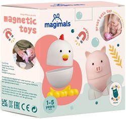 Clics magnetisches Spielzeug Magimals Bauernhof Tiere Badespielzeug