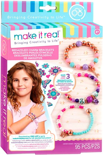 Charm-Armband Bastelset DIY Schmuck für Kinder kreativ