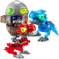 Biopod Battle Duo Dino interaktives Dinosaurier Spielzeug mit Licht und Sound-2