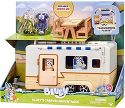 Moose Bluey Wohnwagen-Abenteuer Spielset mit Zubehör Caravan