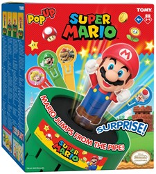 Tomy Pop Up Super Mario Bordspel