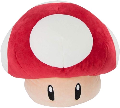 Tomy Mocchi Mocchi Mega Super Mario Mushroom Pluchen Knuffel