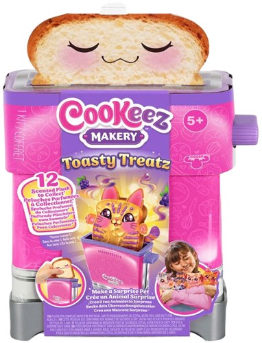 Cookeez Makery Toasty Treatz - Maak een Verrassings Pluchen Dier