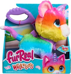 Spectron FurReal Walk-A-Lots Einhorn Katze interaktives Plüschspielzeug