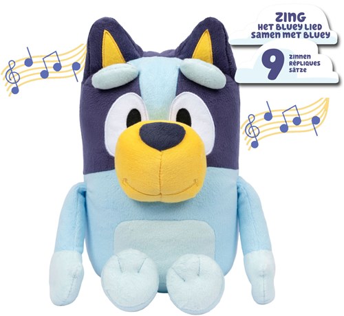 Bluey interaktiver sprechender Plüschhund 33 cm Spielzeug-3