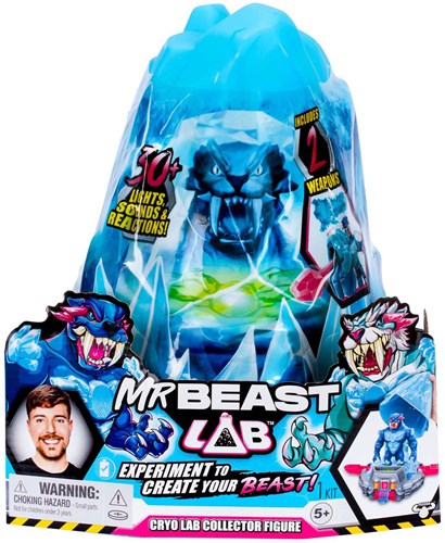 MrBeast Lab Cryo Lab Actieifguur Speelset