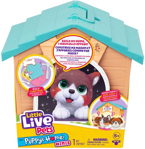 Moose Toys Welpen Kuscheltier Hundehütte Überraschungsset - Bastelspielzeug