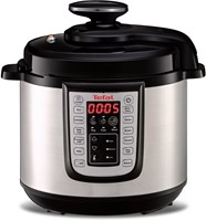 Tefal Slowcooker Multikocher Schnellkochtopf 6L silber schwarz 25 Programme