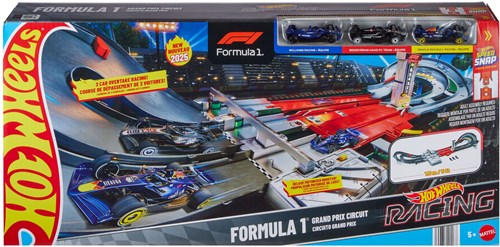 Hot Wheels Rennbahn Formula 1 Grand Prix Circuit Spielzeugauto