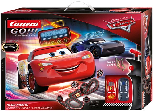 Carrera GO!!! Racebaan - Cars Neon Nights