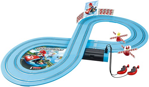 Carrera Rennbahn Super Mario Kart 2,4 Meter Mario Yoshi Set-2