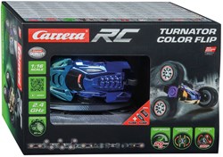 Carrera RC Stuntauto Turnator Color Flip - ferngesteuertes Auto 1:16 mit LED