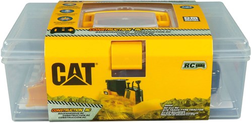 Carrera RC CAT D7E Bulldozer - Ferngesteuertes Baufahrzeug im Maßstab 1:24