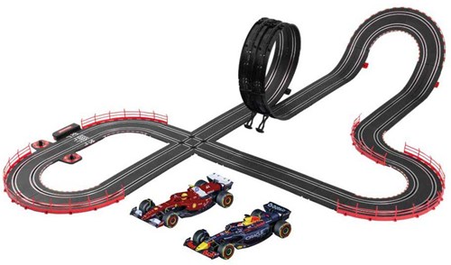 Carrera Rennbahn Spielzeug F1 Speed Zone - Oracle Red Bull und Ferrari-2
