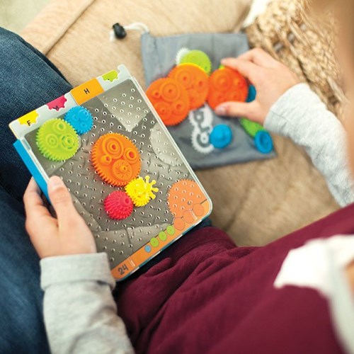 Tomy - Crankity Zahnrad-Puzzlespiel für Kinder und Familie-3