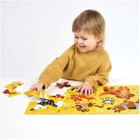 Banana Panda Hunde Puzzle - Lernspielzeug für Kinder ab 3 Jahren-3