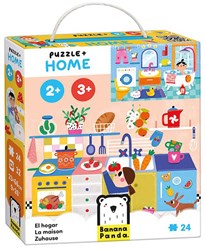 Banana Panda Puzzle Zuhause Lernspielzeug 24 Teile Karton