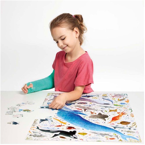 Banana Panda Puzzle Ozeantiere - 200 Teile - Lernspielzeug für Kinder-3