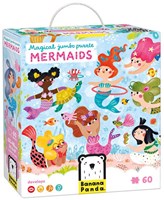 Banana Panda Puzzle Meerjungfrauen - magisches Jumbo Puzzle für Kinder