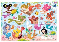 Banana Panda Puzzle Meerjungfrauen - magisches Jumbo Puzzle für Kinder-2