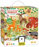 Banana Panda Puzzle Waldtiere - Lernspielzeug für Kinder