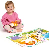 Banana Panda Puzzle Safari Tiere - Wild Jumbo 24 Teile aus Karton-3