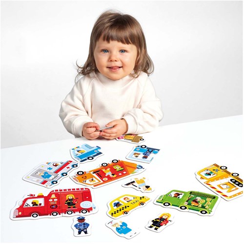 Banana Panda Puzzle Spielzeug - Mein erstes Puzzle Autos für Kleinkinder-3