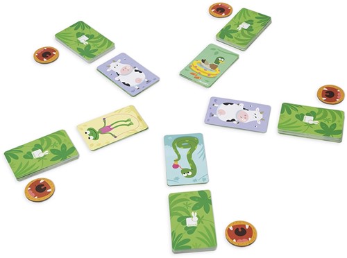Janod J02634 ROAARR Challenge-Kartenspiel Gesellschaftsspiel für Kinder-Schnelligkeit Ab 4 Jahren-3