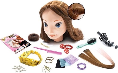 BUKI Friseurkopf Studio professionelles Haarstyling Spielset-2
