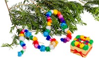 Eduplay Glitzer Bastel Pom Poms Set - 100 Stück - buntes Spielzeug-2
