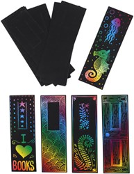 Eduplay Scratch Art Lesezeichen - kreative Bastel-Bookmarks multicolor