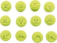 Eduplay Stempelset Emotionen 12-teilig - Lernspielzeug Kinder