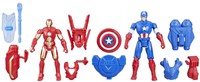 Hasbro Avengers Iron Man Actionfigur Spielset - 10 cm - Mit Jet