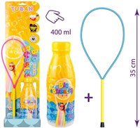 Tuban Spielzeug - Seifenblasen Set mit Ring und 400 ml Flüssigkeit-2
