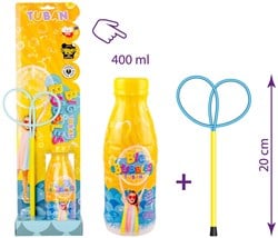 Tuban Tuban - Set â€“ Soap Bubble Ring Mini Butterfly + Liquid 400 ml