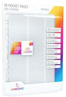 Gamegenic Kartenmappe Einsteckhüllen weiß 18-Fächer Pack 10 Stück Pokémon
