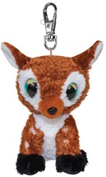 Lumo Stars Kuscheltier Hirsch Dear 15cm Plüschspielzeug mit großen Augen