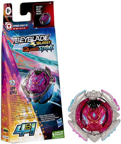 Hasbro Beyblade Quad Strike Einzelpack sort.-2