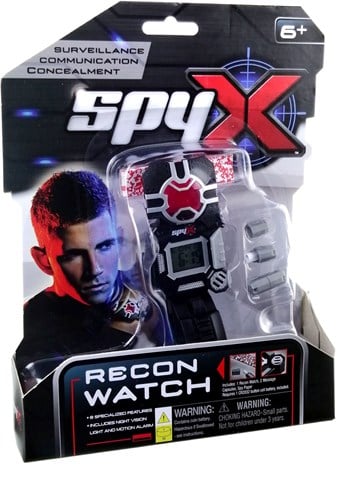 Spy X Spionageuhr Spielzeug Recon 8-in-1 mit Nachtsicht Sensor