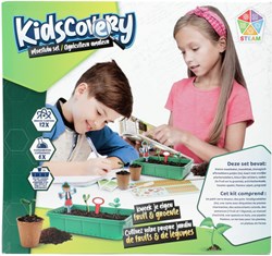 Wissenschaft kidscovery Gemüsegarten Experimentierset für Kinder