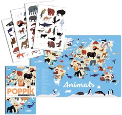 POPPIK Discovery Poster - Animals Of The World